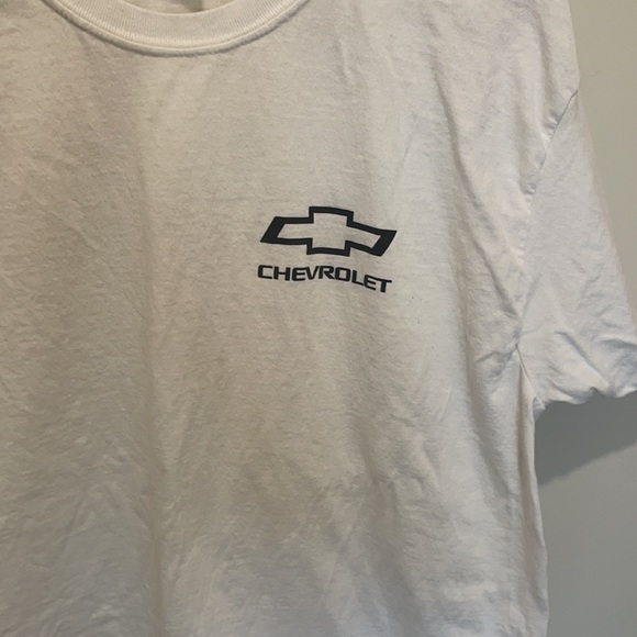 White Chevy corvette t shirt - Picture 2 of 4